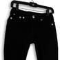 Womens Black Dark Wash Stretch Pockets Denim Skinny Leg Jeans Size 26 image number 3