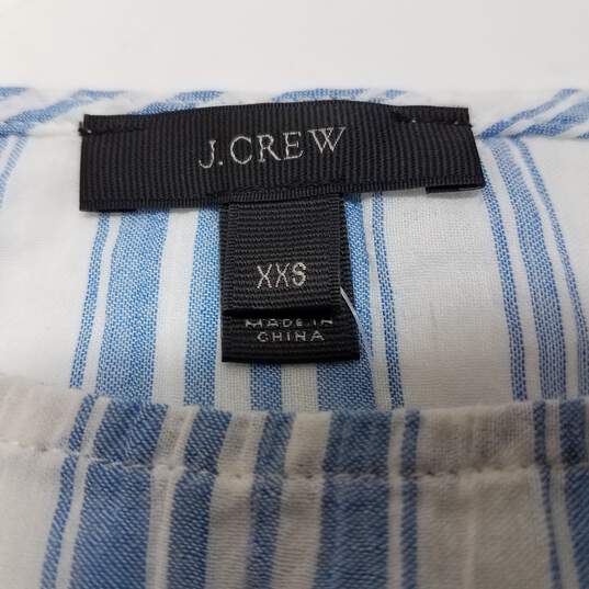 J. Crew Short Sleeves Shirt Women's XXS image number 3