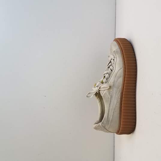 Puma Shoes | Puma X Fenty By Rihanna Suede Creepers Sneakers | Color: Cream Size 7.5 image number 1