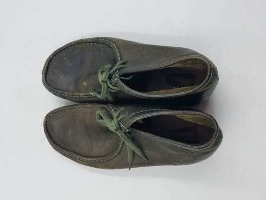 Clarks Originals Wallabee Army Green Boot M 11 COA image number 6