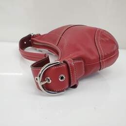 Coach Soho Red Leather Mini Hobo Bag 9541 alternative image