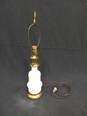 Vintage Milk Glass Table Lamp image number 1
