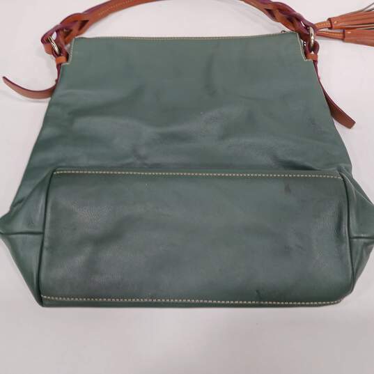 Dooney & Bourke Green Leather Purse image number 3
