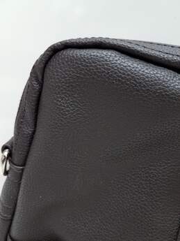 Slate and Stone Dark Brown Pebbled Bag W/ Shoulder strap