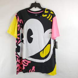 Disney Men Mickey Mouse Black T-Shirt XL NWT alternative image