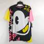 Disney Men Mickey Mouse Black T-Shirt XL NWT image number 2