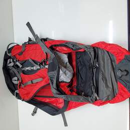 Talus 35 Hiking Day Backpack Red/Black W/Adjustable Waist Approx. 32 In. alternative image