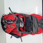Talus 35 Hiking Day Backpack Red/Black W/Adjustable Waist Approx. 32 In. image number 2
