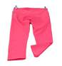 Womens Pink Pull On Elastic Waist Compression Leggings Size XS image number 3