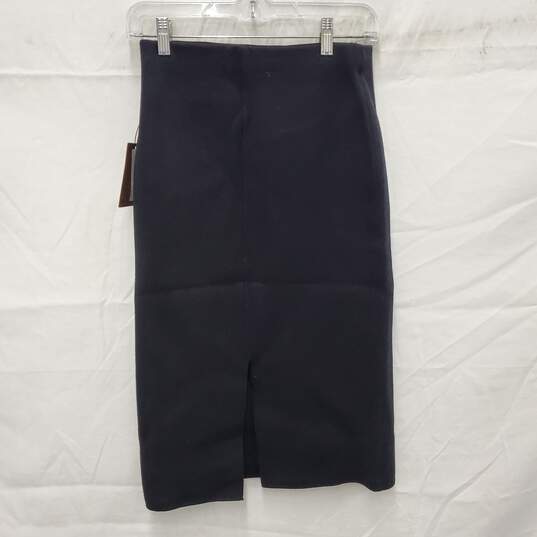 NWT Kerisma WM's Polyester Nylon Blend Black Pencil Skirt Size M image number 2