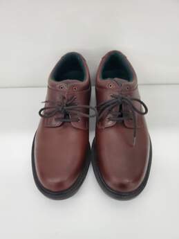 Men Deer Stags Brown Leather Dress Shoes Size-8.5 New