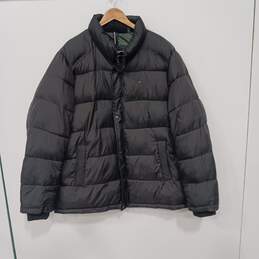 Tommy Hilfiger Black Puffer Jacket Men's Size 3XLT
