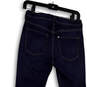 Womens Blue Denim Medium Wash Pocket Stretch Flared Leg Jeans Size 6 image number 4