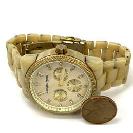 Designer Michael Kors MK-5039 Gold-Tone Stainless Steel Analog Wristwatch alternative image