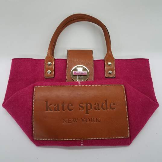 Buy the Kate Spade Hot Pink Leather Purse