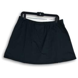 Bolle Sport Womens Black Elastic Waist Activewear Pull-On Mini Skirt Size XL alternative image