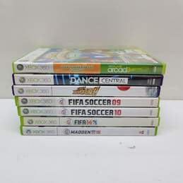 Lot of Xbox 360 Games - Fifa, Dance Central, Kinect Adventures