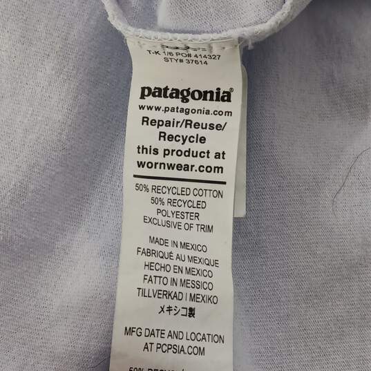 Patagonia Men's Patagonia Denver Regular Fit White Graphic Tee Size XXL image number 4