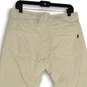 NWT Nike White Flat Front 5-Pocket Design Straight Leg Chino Pants Size 32X30 image number 4