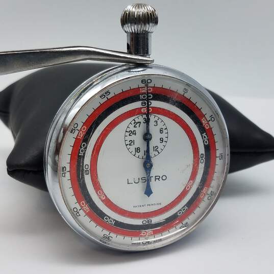Lustro Swiss 57mm Swiss Made Patent Pending Stop Watch 102g image number 3