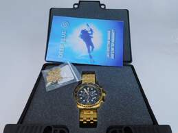 Men's Deep Blue Sea Ram Limited Edition 0026/5000 Sapphire Crystal Chronograph Watch IOB alternative image