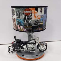 Vintage Harley Davidson Heritage Softail Table Lamp