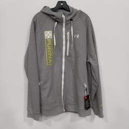 Under Armour Men's Storm 2 Gray 'Purina" Hoodie Size XXL NWT