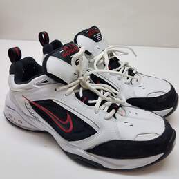 Nike Air Monarch III 312628-101 Mens Size 12 White Black Red