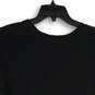 Womens Black The Muses Short Sleeve V-Neck Pullover T-Shirt Size X-Large image number 4