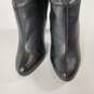 Arturo Chiang Kabili Black Leather Tall Knee Zip Riding Heel Boots Size 6 M image number 6