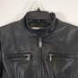 Hugo Buscati Women's Black Leather Jacket SZ XS image number 2