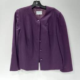 Pendleton Women's 100% Wool Purple Women's Coat Size S