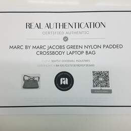 AUTHENTICATED MARC BY MARC JACOBS PADDED CROSSBODY LAPTOP BAG alternative image
