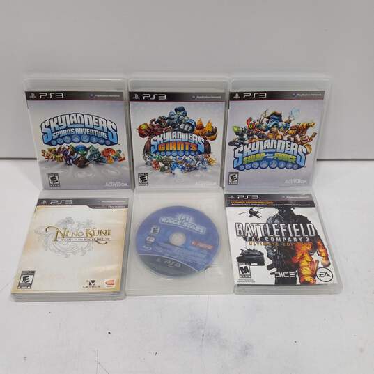 Bundle of 6 Assorted Playstation 3 Games image number 1