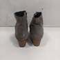 Seychelles Women's Gray Suede Heeled Ankle Boots Size 7 image number 3