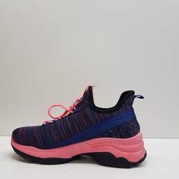 Bebe Women's Analia Pink + Blue Rhinestone Shoes Sz.10 alternative image