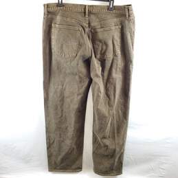 Abercrombie & Fitch Men Brown Long Jeans Sz 33 NWT alternative image