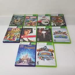 Xbox 360 Video Games Lot w/ Skylanders, Mirror's Edge, +++ alternative image