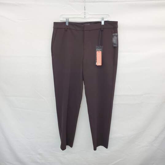 Liverpool Los Angeles Brown Kelsey Tapered Trouser Pant WM Size 12/31 NWT image number 1