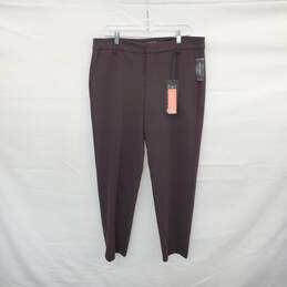 Liverpool Los Angeles Brown Kelsey Tapered Trouser Pant WM Size 12/31 NWT