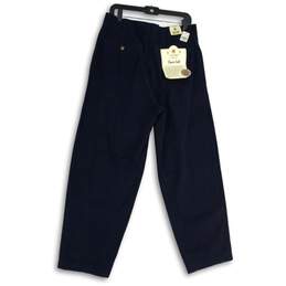 NWT J. Riggings Sportswear Mens Navy Blue Straight Leg Ankle Pants Size 34X30 alternative image