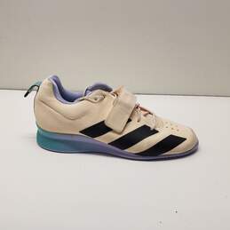 Adidas Adipower Weightlifting 2 Wonder White Violet Tone Athletic Shoes Men's Size 10.5