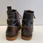 Wolverine W08799 Leather Lace Up Ankle Work Boots Men's Size 10 M image number 4
