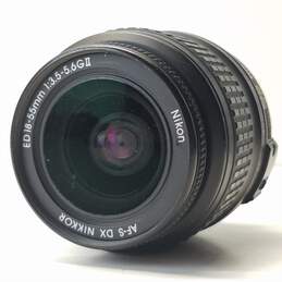 Nikon DX AF-S Nikkor 18-55mm 1:3.5-5.6 G II ED Camera Lens