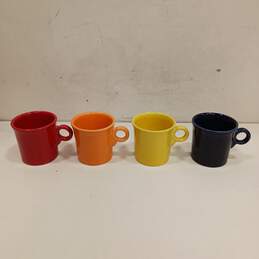 Bundle of 4 Assorted Fiesta Multicolor Ceramic Coffee Mugs alternative image
