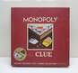 MONOPOLY and Clue Deluxe Vintage 2 in 1 Wood Game Collection Set image number 1