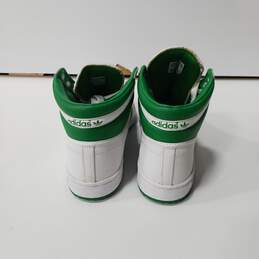 Adidas Top Ten White & Green Athletic Sneakers Size 10.5 alternative image
