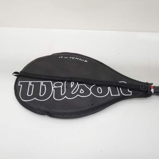 Wilson Roger Federer L3 4 3/8 Tennis Racquet w/ Cover image number 5