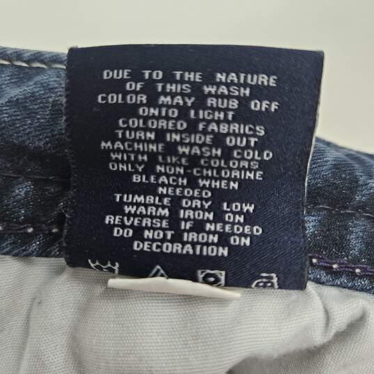 Sequin Pocket Blue Jeans image number 4