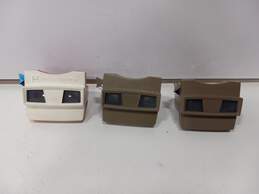 Vintage Bundle of Three View Masters with Assorted Slides alternative image